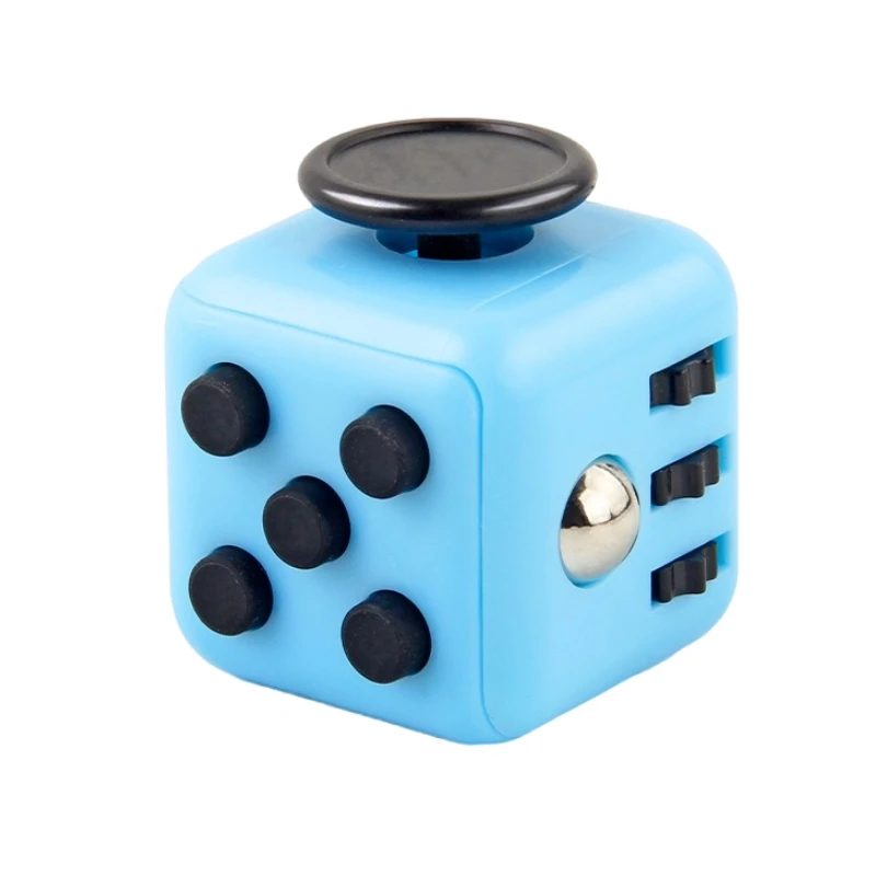 Anti Stress Toys Fidget Toys Mini Fingertip Toy Decompression Toy Hand Pinching Venting Anti Irritability Anxiety 6sided Playable Decompression Finger Tip Dice Magic Cube
