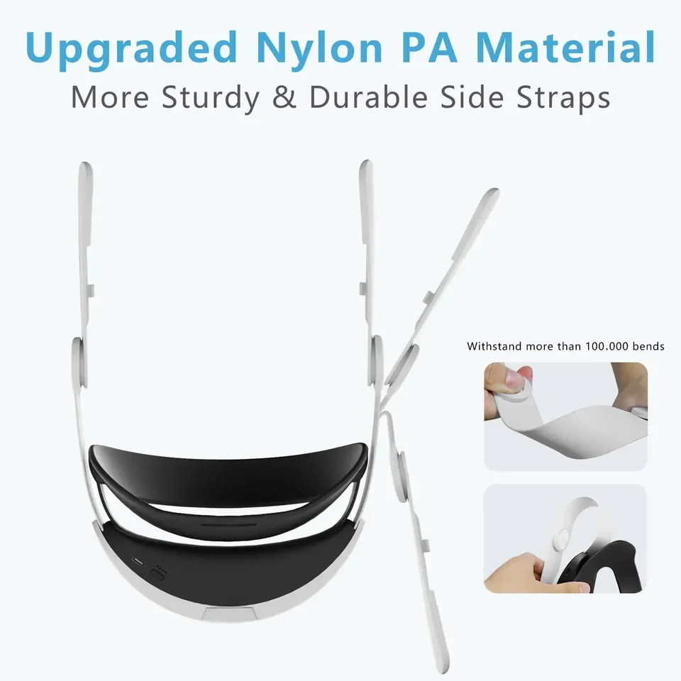 メタ/オキュラスクエスト2用バッテリー付きヘッドストラップ