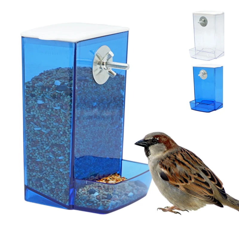 Parrots Birds Feeding Box Food Dispenser 2
