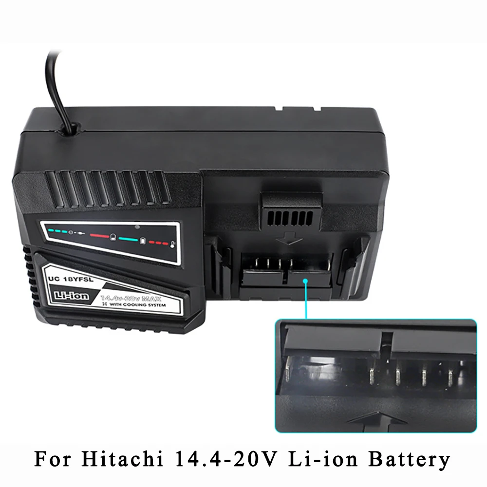 BSL1830 リチウムイオン電池充電器 UC18YSFL 日立 Hikoki 14.4V