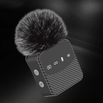 Mini Microphone for IPhone/Android/Camera with Noise Reduction Plug & Play Lapel Mic for Video Recording Vlogging Interview 4