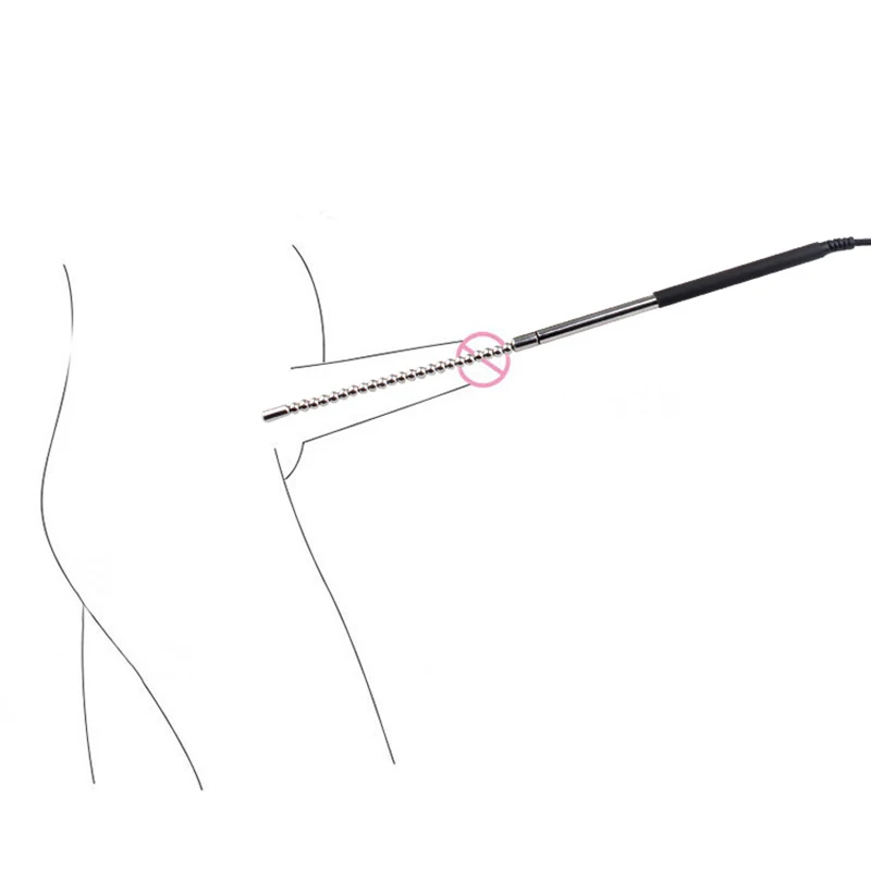 Penis Sex Toys Sex Toy for Men Horse Eye Stick Stimulation Urethral Plug Urethra Beads Stainless Steel Electro Stimulation Male Masturbator