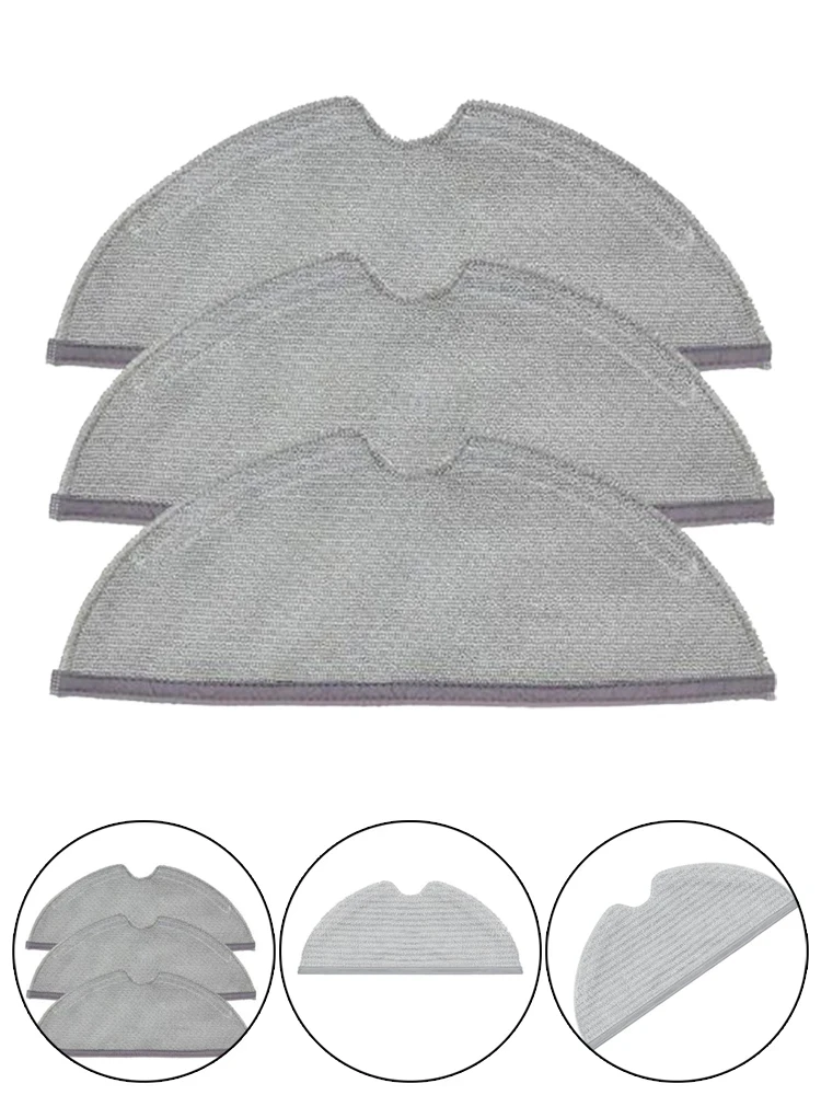 

3Pcs Washable Mop Cloth Replacement For 2C/STYTJ03ZHM Vacuum Cleaner Spare Parts Microfiber Pad Robot Cleaner Parts