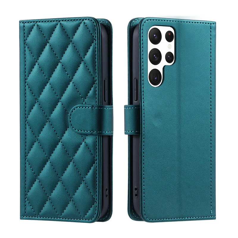 thumbnail image 1 of Wallet Multi-card Magnetic Flip Leather Case For Samsung Galaxy S24 Ultra S23 FE S22 Plus S21 S20 S10 S9 S8 Note 20 10 Lite 9 8, 1 of 4