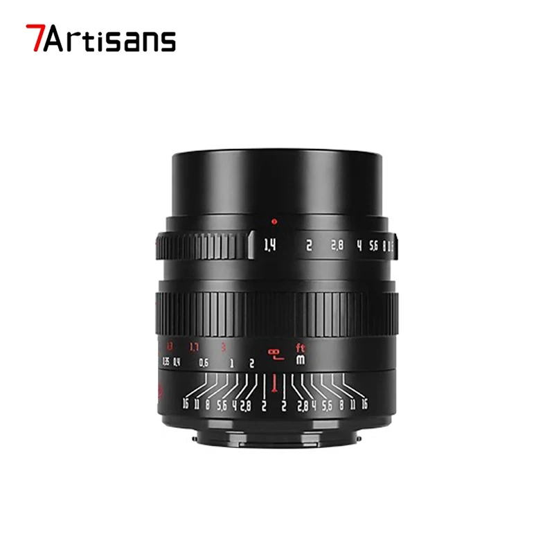 7 Artigiani 24Mm F1.4 Aps-C Obiettivo Primes Ad Ampia Apertura Obiettivo Umanistico Per Fotocamere Sony E Canon Rf/Ef-M Nikon Z Fuji X M4/3 Mount