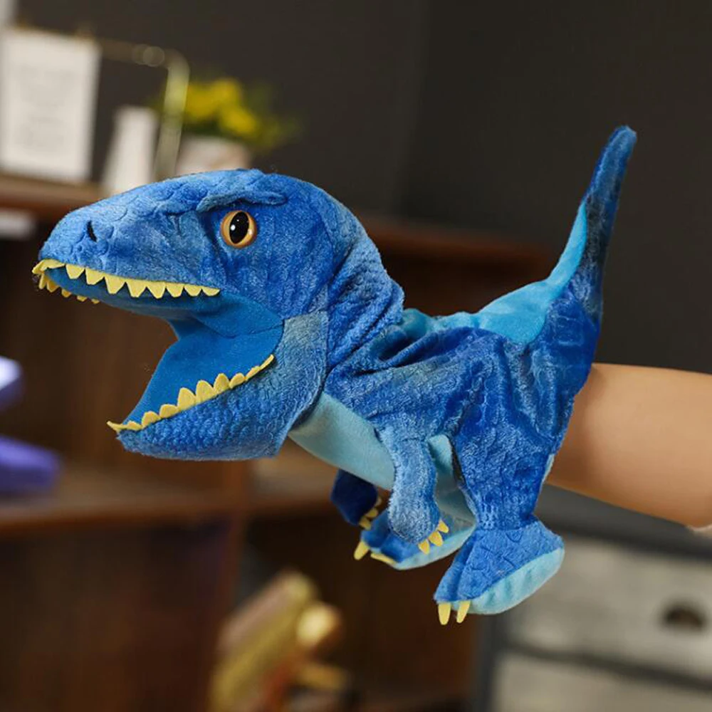 

New Animal Doll Dinosaur Hand Puppet Children Plush Toy
