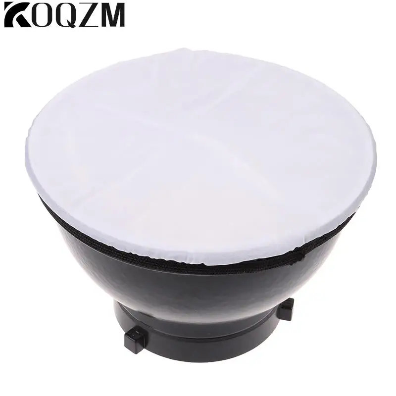 Photography Light Diffuser Cloth Photography Light Soft White Diffuser Cloth For 18CM Standard Studio Flash Reflector