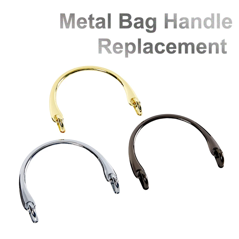 Metal Purse Bag Handle Women Casual Handbags Parts DIY Bag Handles