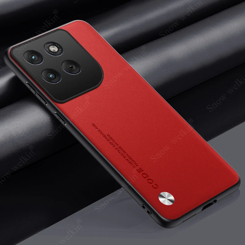 Luxury PU Leather Shockproof Silicone Phone Case Cover