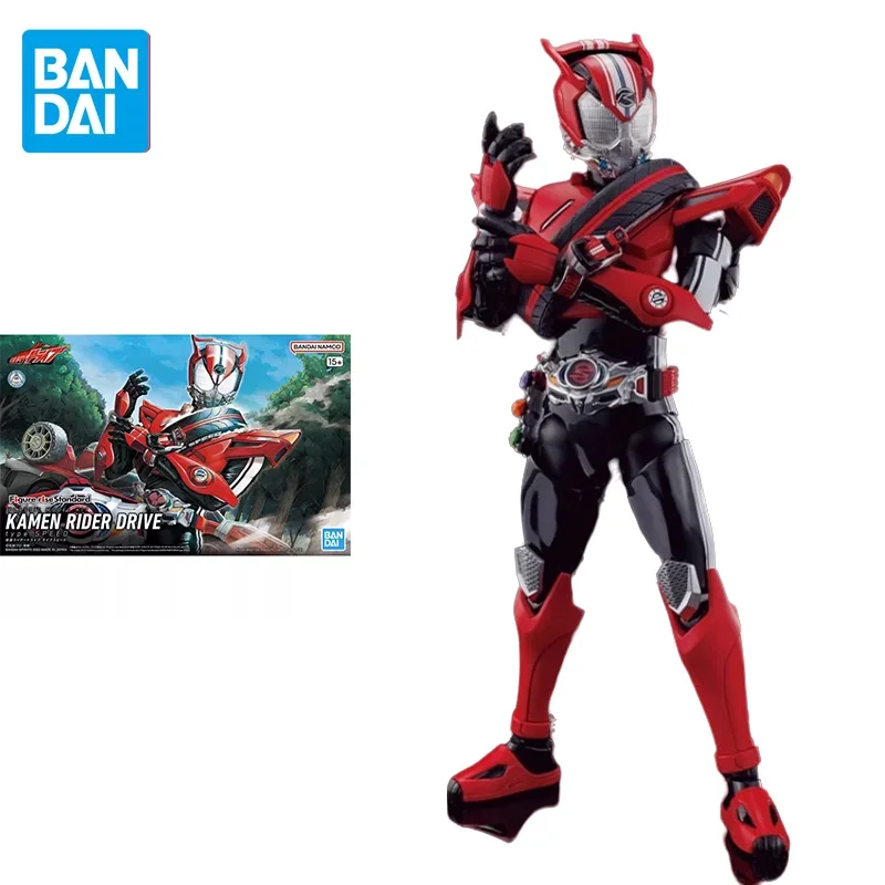 

Bandai Original Anime Kamen Rider DRIVE Figure-rise Action Figure Assembly Model Toys Collectible Model Gifts for Children