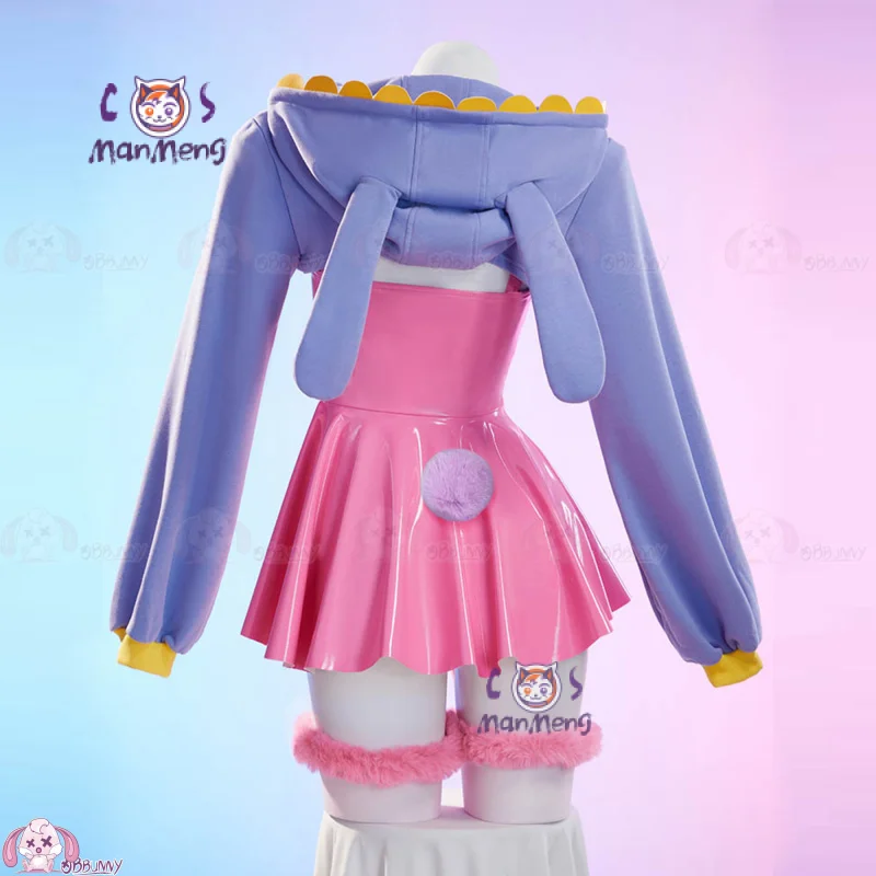 Rabbit Circus IAX Cosplay Costume Anime Game Halloween Carnival Girl ...