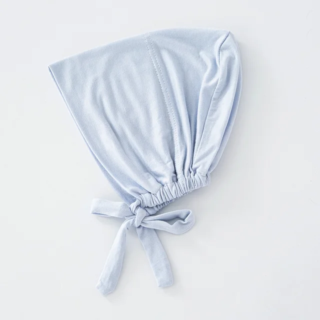 82 couleurs cravate dos sous-embouts mode femmes intérieur Hijab casquette musulmane Bonnet plaine islamique coton Spandex Jersey DEW sous-écharpe