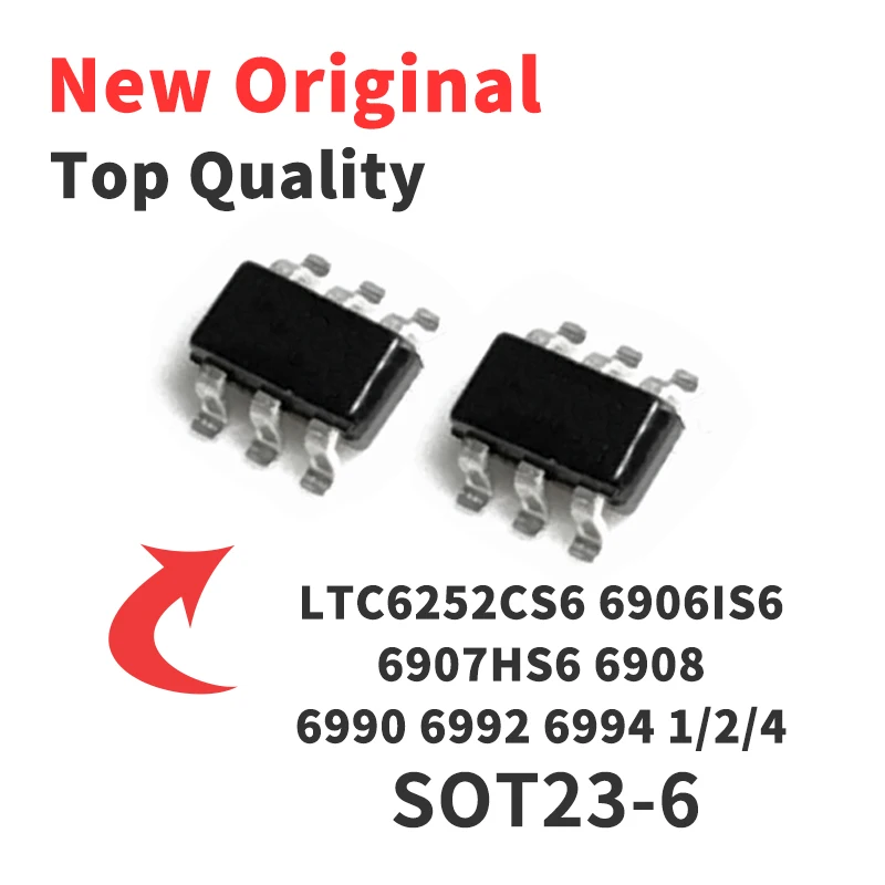 SOT23 6 IC LTC6252CS6 LTC6906IS6 LTC6907HS6 LTC6908 LTC6990 LTC6992 delayed-crosslinking-type-high-temperature-resistant-low-friction