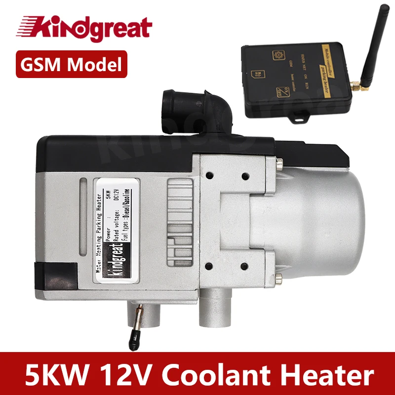 12V 5KW GSM Diesel/Gasoline RV Car Hydronic Heater Boat Caravan Motorhome  Coolant Parking Heater - AliExpress