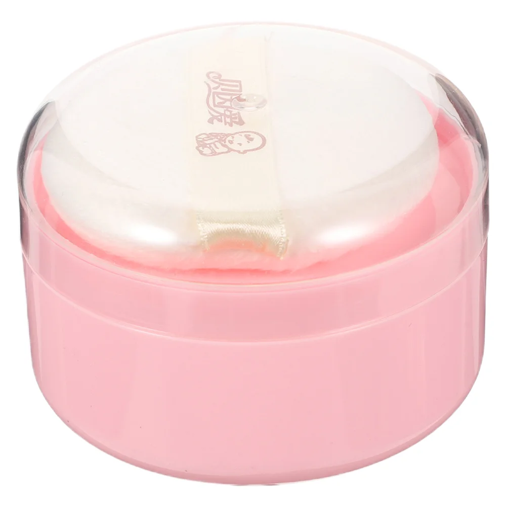 

Body Powder Puff Box and Container Empty Baby Case Puffs for Loose Small Compact