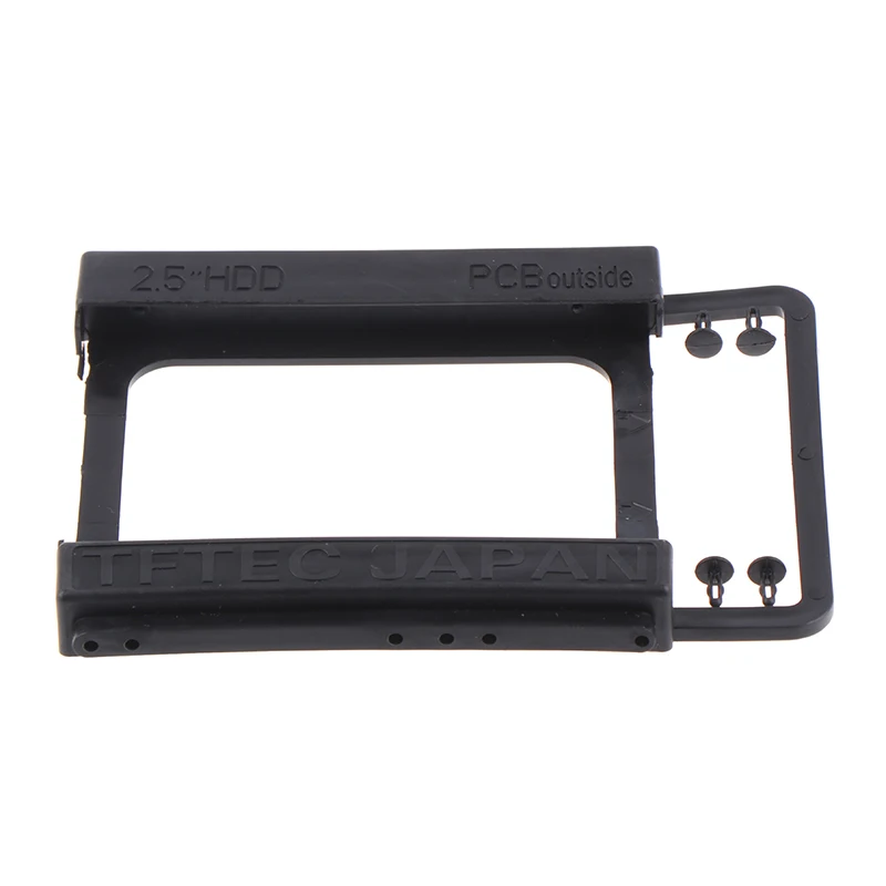 NEW Universal 2.5" to 3.5" SSD HDD Environmental Plastics Adapter Mounting Bracket Hard Drive Holder for Desktop PC