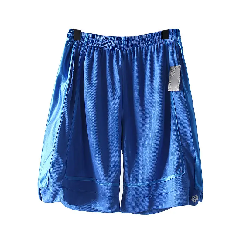 Glossy Sports Basketball Men's Shorts Outdoor Fitness Pockets Male Plus Size Casual Bottoms