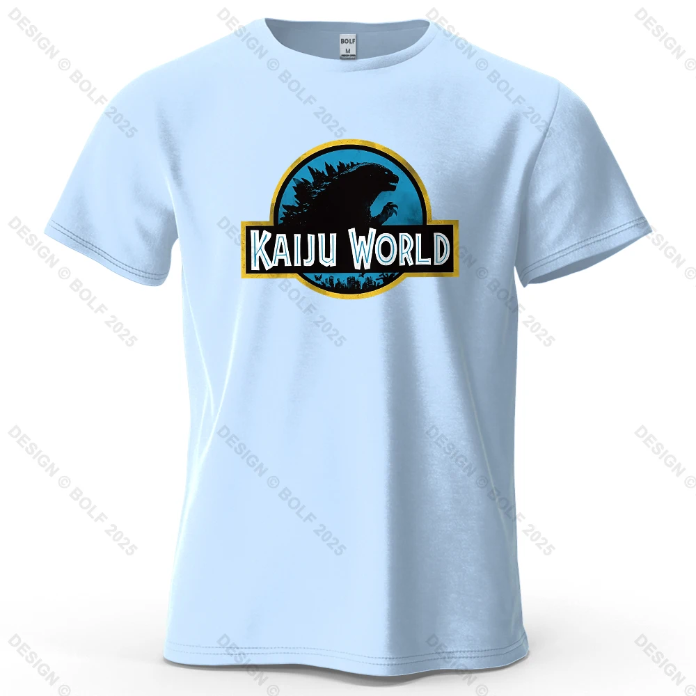 Kaiju World Monster Adventure Oversized Graphic T-Shirt – 100% Cotton Streetwear