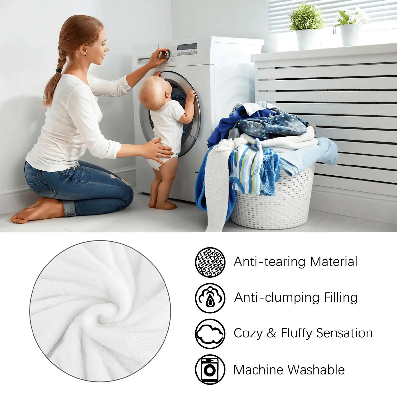 Sunny Bunnies - All Hold Paws! Throw Blanket christmas decoration Fashion Sofas anime Blankets 5