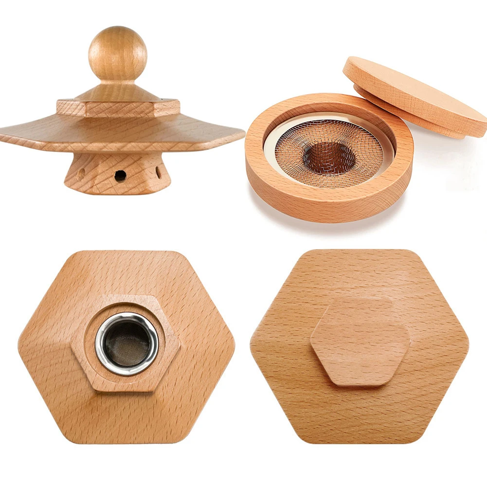 Cocktail Smoker Kit Wooden Whiskey Fruity Wood Chips Bartending Smoke Maker For Drinks Kitchen Bar Accessories