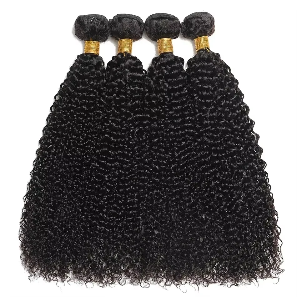 Deep Wave Human Hair Bundles Burmese Curly Hair Bundles 100% Human Hair Water Wave Original Natural Hair Extensions 1/3/4 Pieces