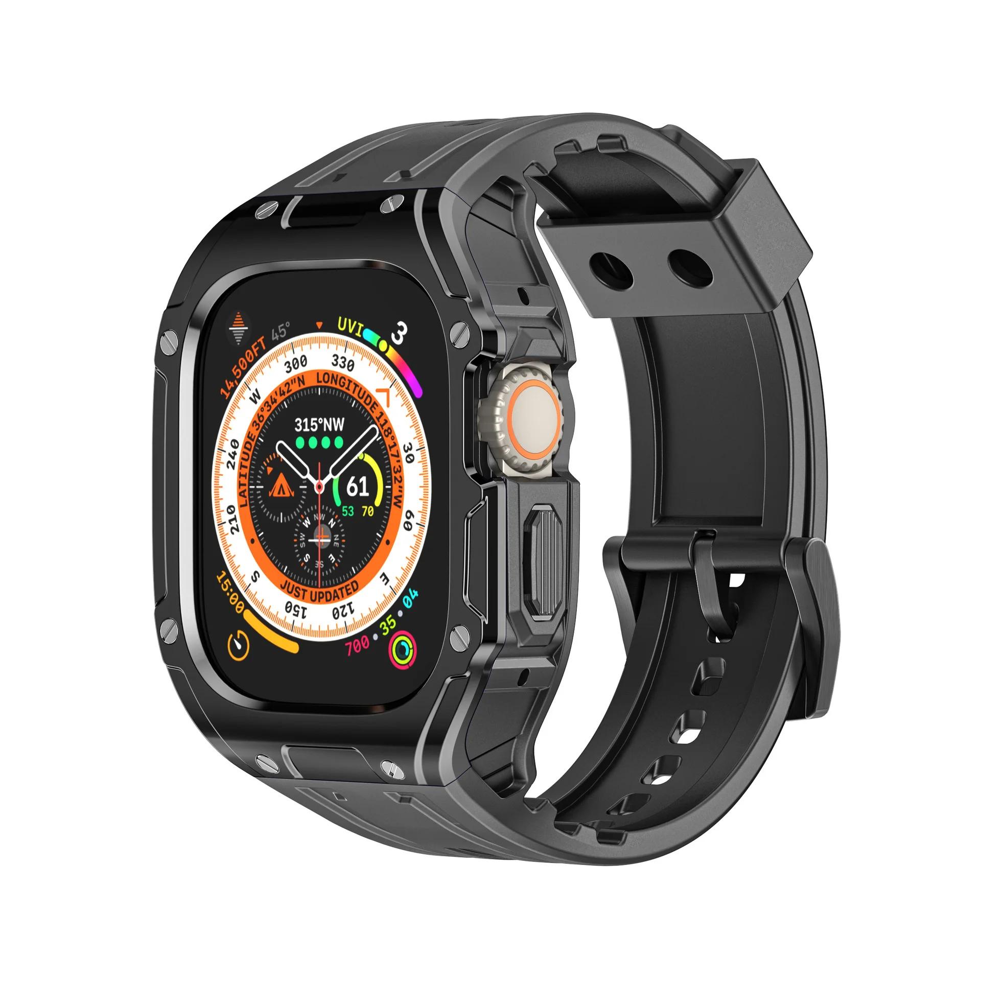  ġ Ǹ Ʈ  PC ̽, Ʈ 49mm 跲 TPU ð Ʈ,  ߿ ð Ʈ, iwatch 8, ǰ