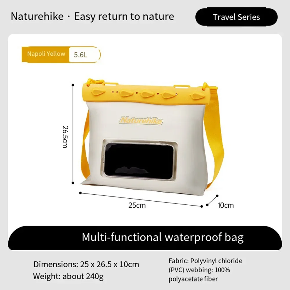 Ultimate Waterproof Bag for Aquatic Adventures - Keeps Valuables Dry, IPX8 Certified