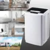Automatic Washer Machine,Portable Washing Machine for Household Use,1.04 Cu.Ft.Laundry Washer Spin with 10 Wash Programs& LED Di 2