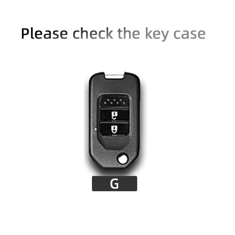 TPU Leather Car Key Case key case key case cover Full Cover Shell For Honda Accord Civic CR-V HR-V HRV Crider Jade Odyssey
