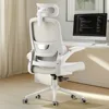 Ergonomic Office Chair, Desk Chair with Adjustable Lumbar Support, Home Office Desk Chair with 2D Headrest, Flip-up Armrest 1