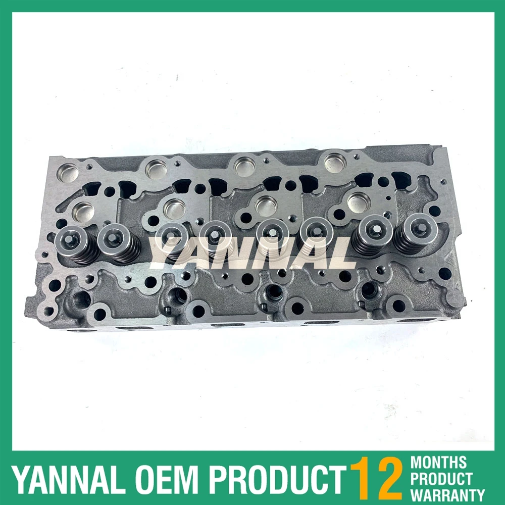 

New Good Quality V2203 V2403 Cylinder Head Assy With Valves For Kubota Bobcat S175 S130Engine Parts