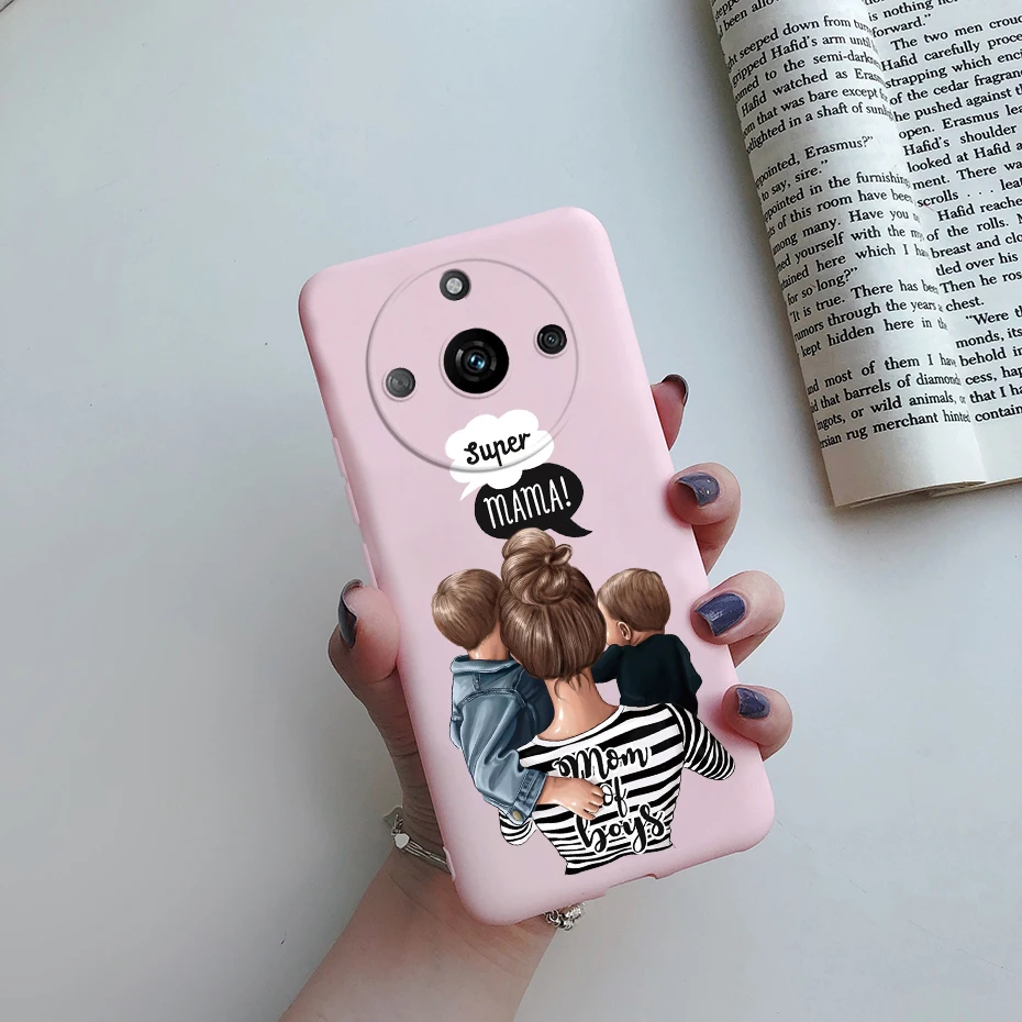 Stylish Pretty Girl Soft TPU Phone Case - Realme 11 Pro+ Collection