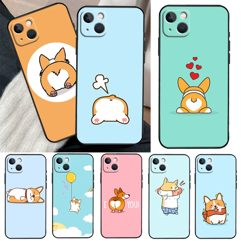 Adorable Corgi Dog Phone Case Cover