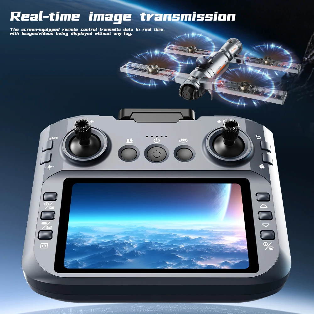 Drone AE22 4K/8K Caméra Stabilisée Moteurs Sans Balais