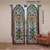 2Pcs European Chic Gothic Floral Curtains Colorful Curtains Suitable For Bedroom Bathroom Living Room Dining Room Study Room 5