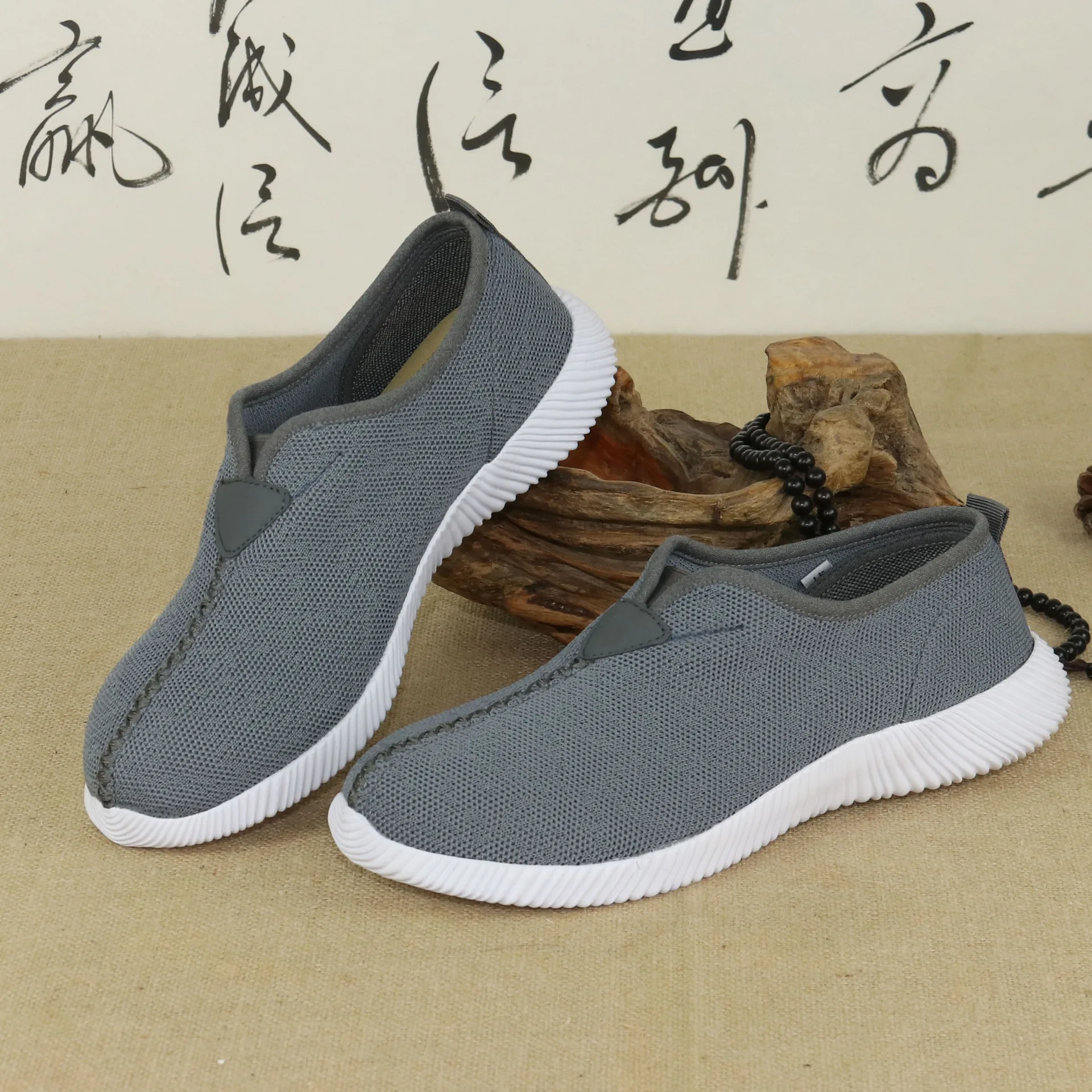 Chaussures d'arts martiaux traditionnels chinois, chaussures décontractées  de Kung Fu, Wing Chun Tai, chapelle Wushu