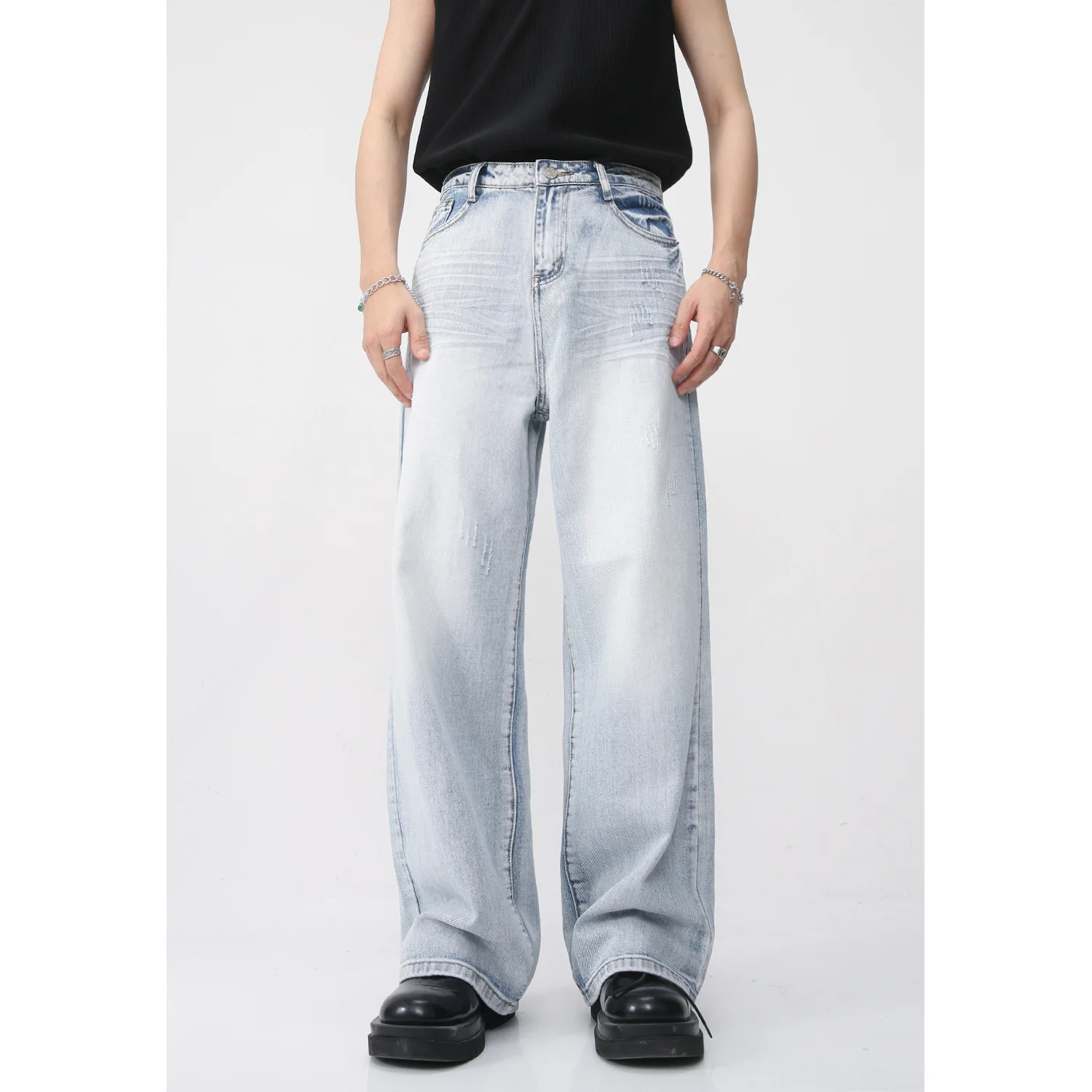 

Мужская Повседневная модная уличная ретро одежда в стиле хип-хоп, футболка, куртка в стиле Харадзюку, ретро