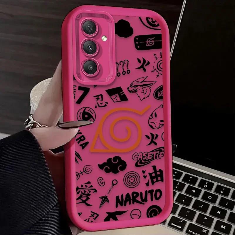 Anime N-NARUTOS Shockproof Silicone Phone Case