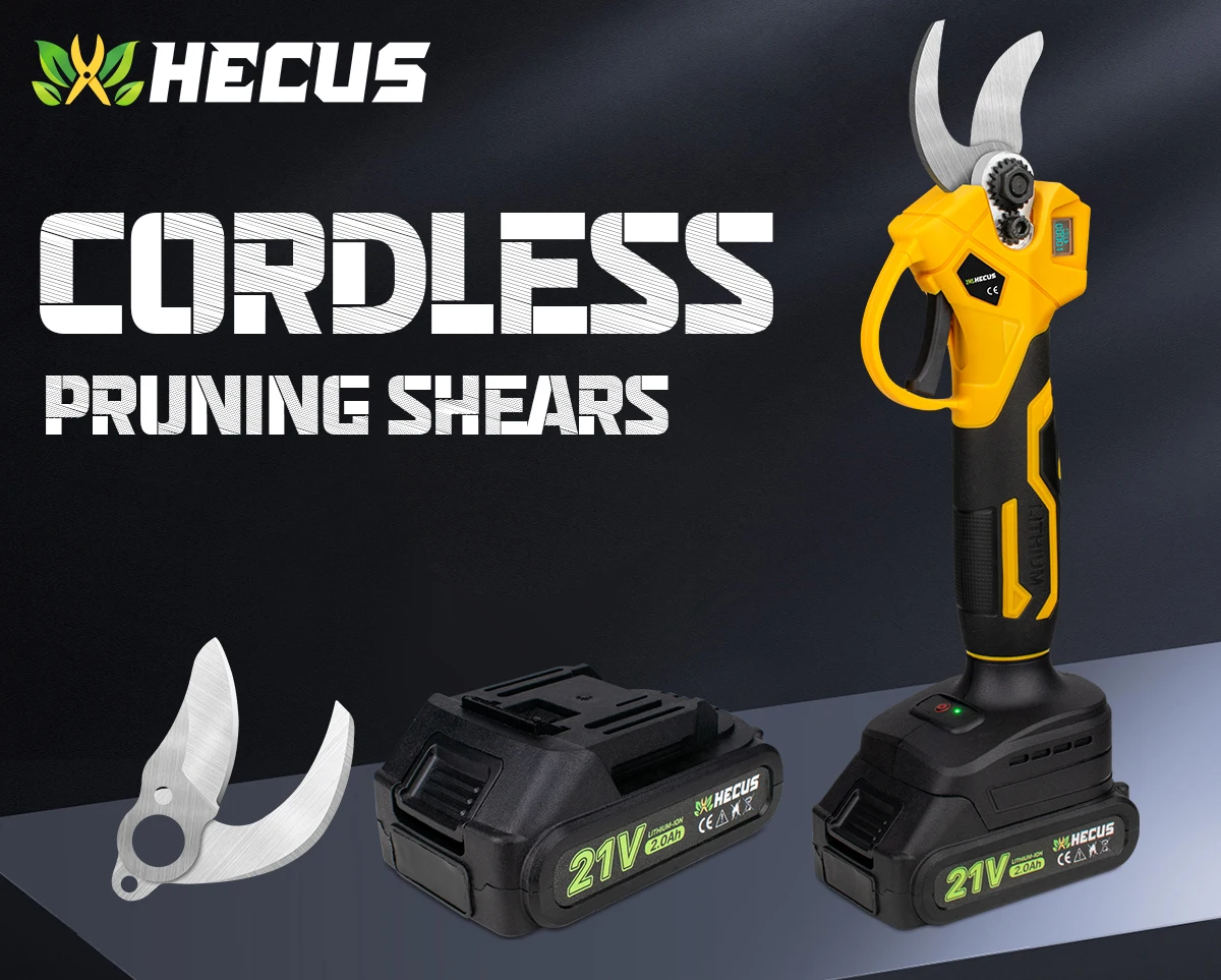 Description Picture 5 of item30mm Brushless Electric Pruning Shears 2 Gears Electric Scissors Cordless Fruit Tree Bonsai Pruning Tools For Makita 18V Battery