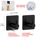 Hook black 2PCS Set
