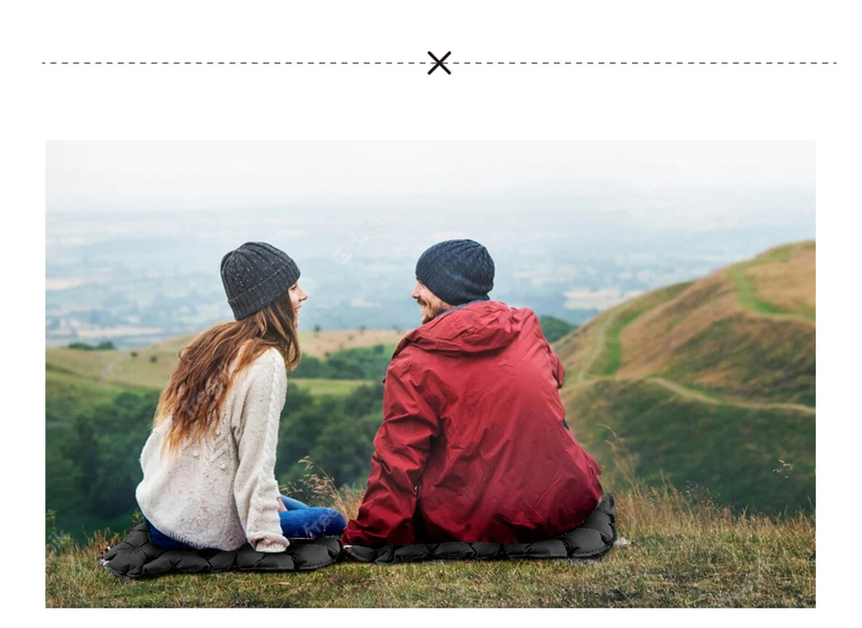 Description Picture 3 of itemWESTTUNE Inflatable Mattress for Sitting Outdoor Ultralight Seat Cushion Camping Sitting Pad Air Mat for Hiking Backpacking