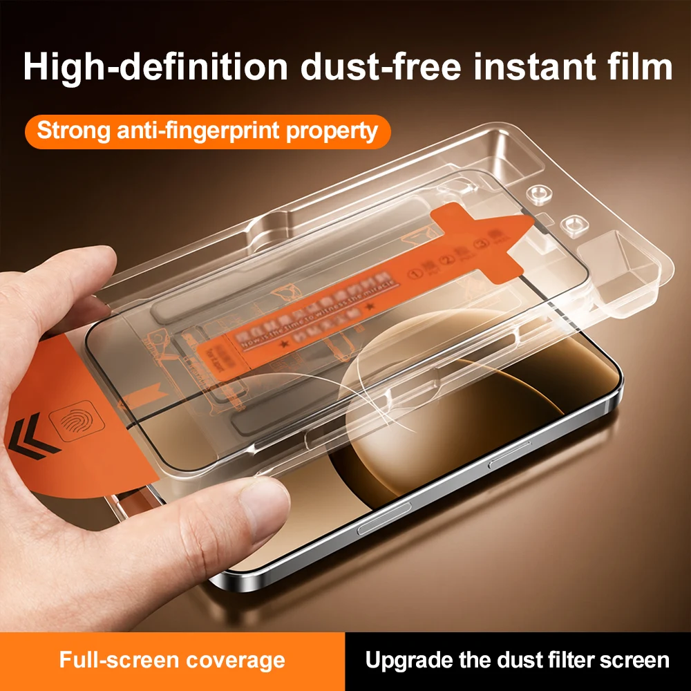 Premium HD Tempered Glass Screen Protector (1-4 Pack)