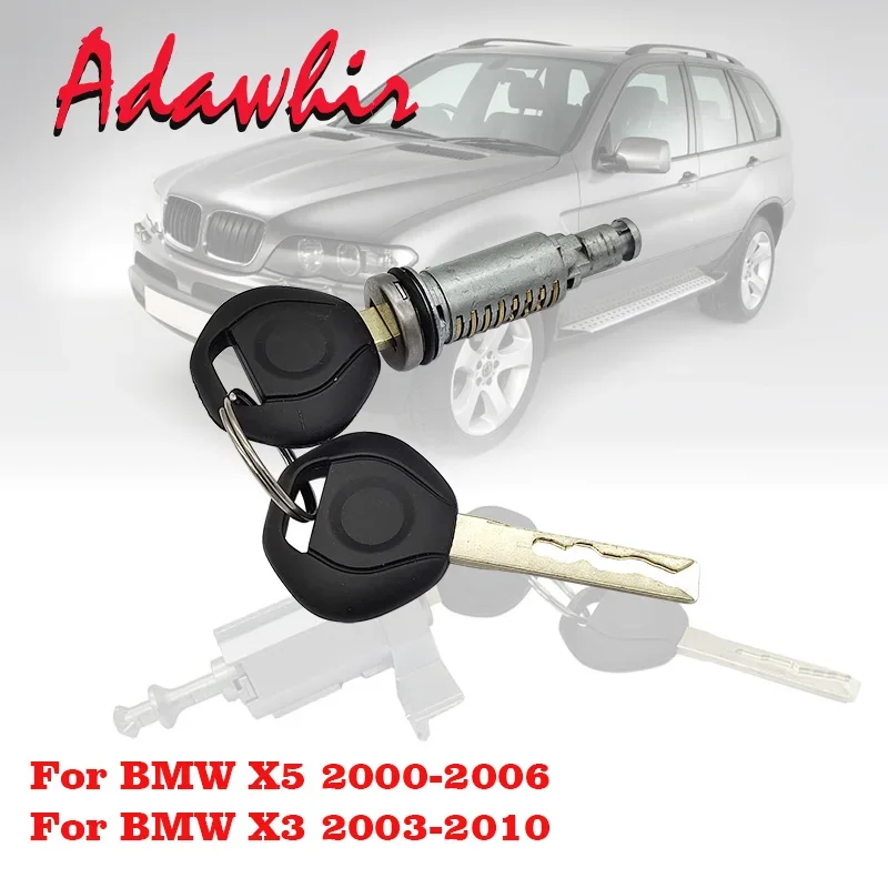 

Цилиндр дверного замка BMW X5 E53 2000-2006, с 2 ключами 51217035421