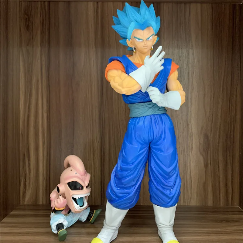 32cm vegetto dragão bola figuras super saiyan goku vegeta complexo potara  brincos pvc estátua modelo coleção boneca brinquedos presente - AliExpress