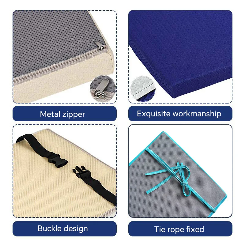 Blinhdome Bench Cushion Non-Slip High Density Chair Cushion Swing Balcony Sofa Seats Pad Washable Cushion For Decor Sofa seat cushions
