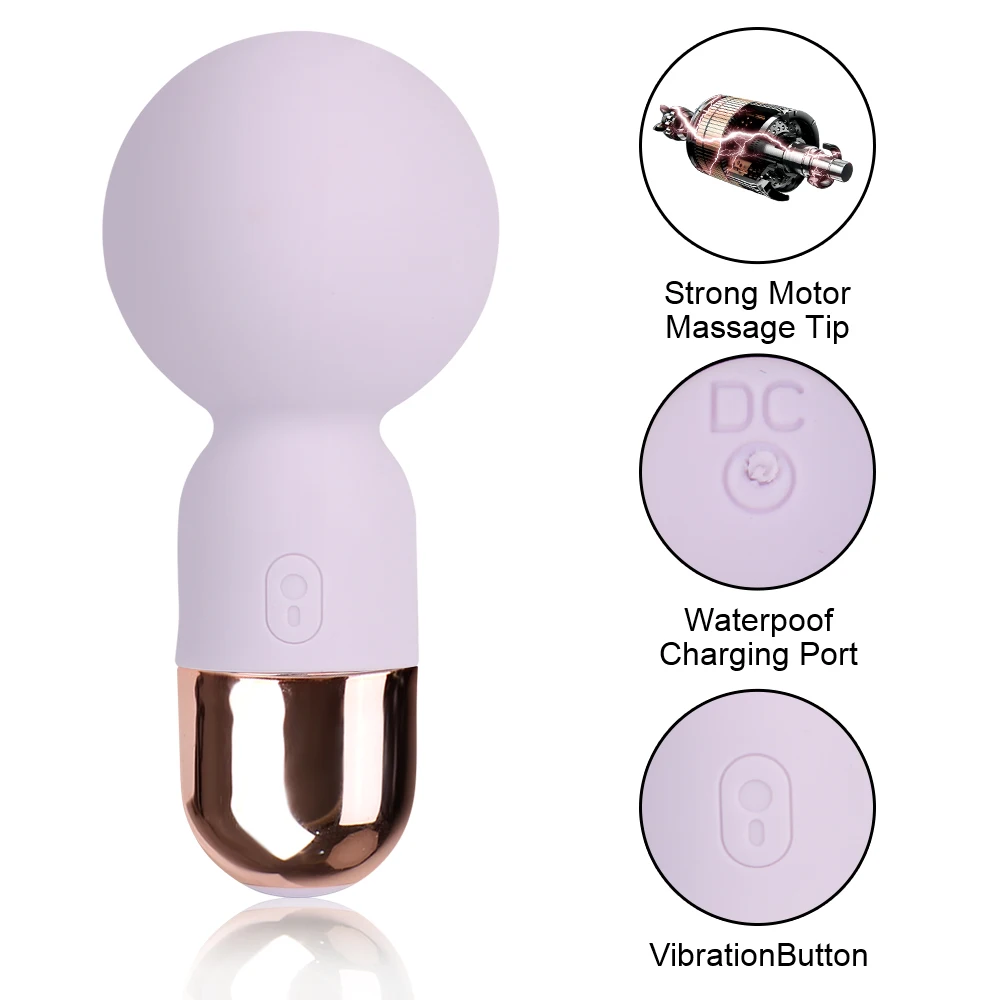 Mini Nipple And Clitoris Vibrator For Women Discreet Stimulator_voghion.com