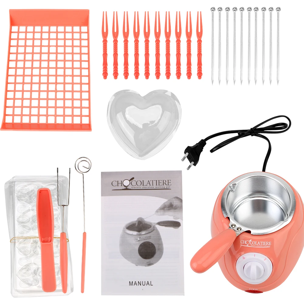 כלי היתוך שוקולד חשמלי סיר כלי מטבח עם עובש חימום עובש ממתקים דייסת חמאת סבון נר