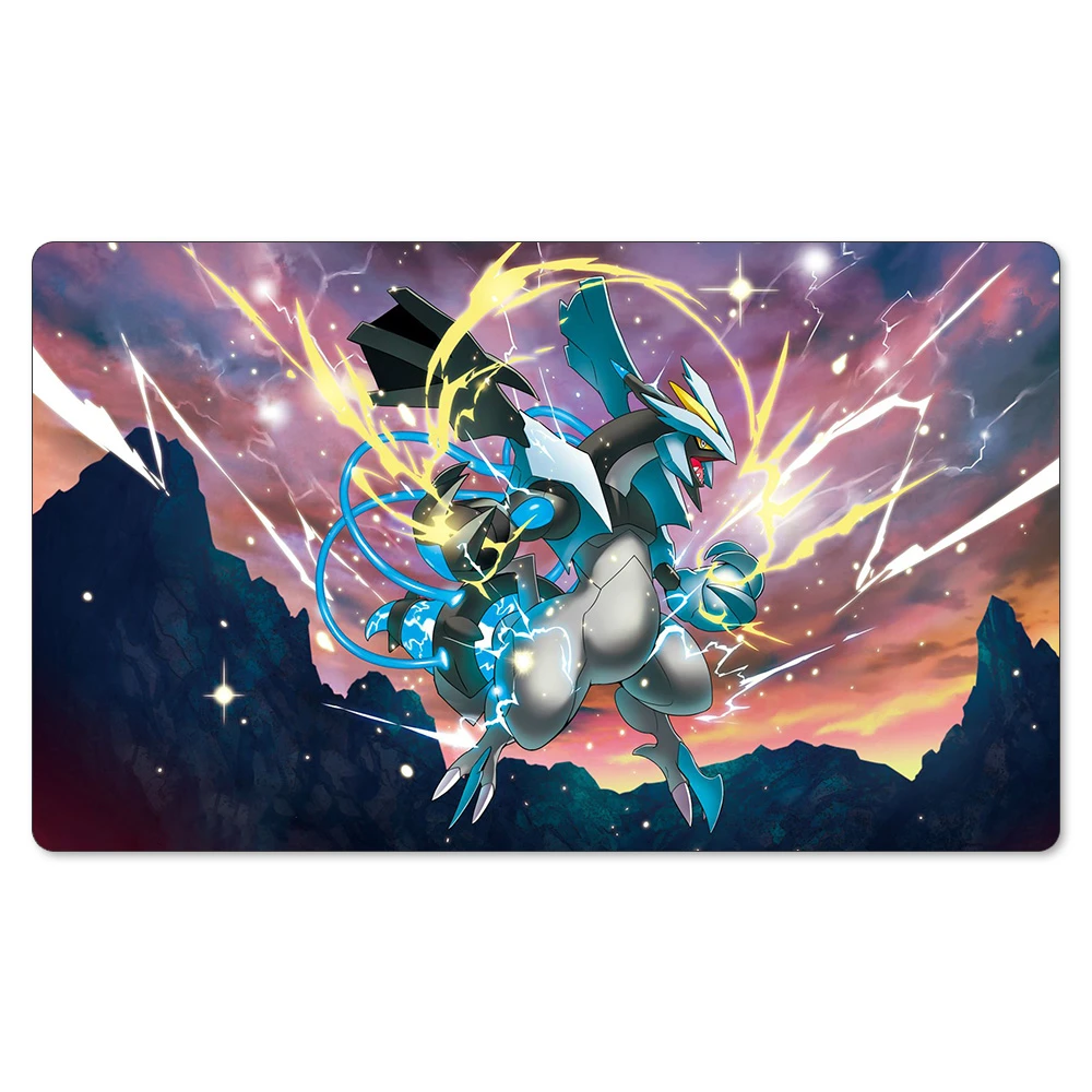 Black Kyurem GameMat Compatible for Pokemon Game Stadium Board Playmat  Trading Card Game Trainer Gaming Mat+Waterproof Bag| | - AliExpress