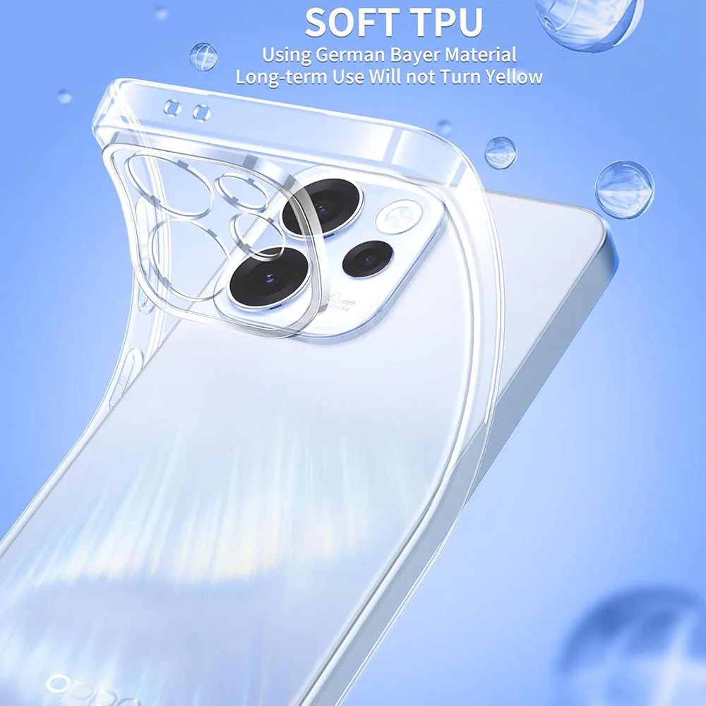 Ultra Thin Silicone Soft Clear Transparent Case Cover Shell
