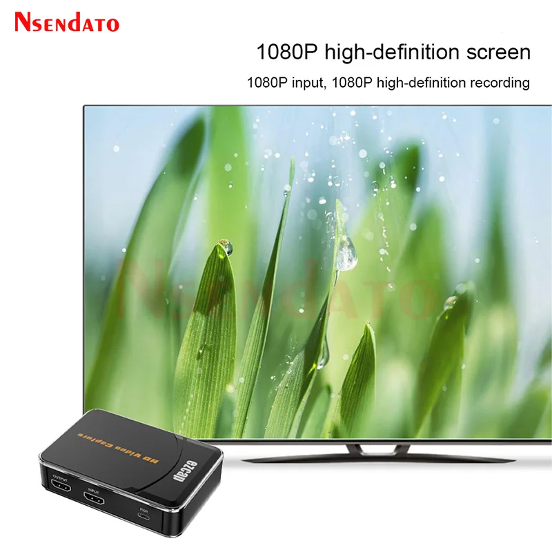 Ezcap280H HDMI Video Game capture Card 1080P Full HD Video Recorder Grabber Capture Box For WiiU Xbox 360 One PS4 USB Flash Disk
